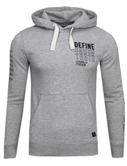 TOM TAILOR Denim Aop Hoodie Sweater Snake Camou