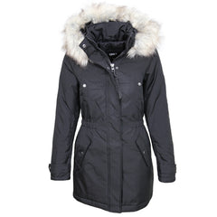 ONLY Fries Parka mit Kunstfellkapuze