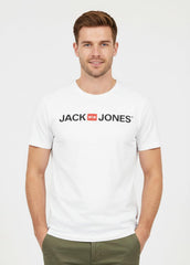 JACK & JONES Herren T-Shirt Logo 5PK