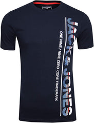 JACK & JONES Herren T-Shirt Logo 5PK
