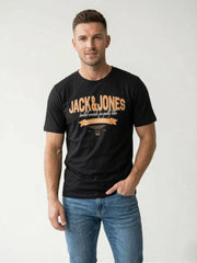 JACK & JONES Herren T-Shirt Logo 5PK
