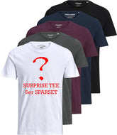 JACK & JONES Herren T-Shirt Logo 5PK
