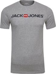 JACK & JONES Herren T-Shirt Logo 5PK