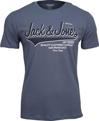 JACK & JONES Herren T-Shirt Logo 5PK