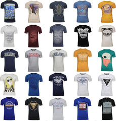 JACK & JONES Herren T-Shirt Logo 5PK