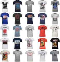 JACK & JONES Herren T-Shirt Logo 5PK