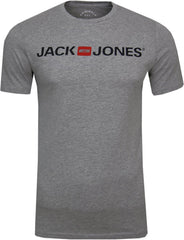 JACK & JONES Herren T-Shirt Logo 5PK
