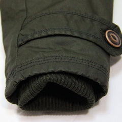 JACK & JONES Herren-Parka mit Teddy-Futter und wasserabweisender Baumwolle