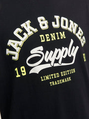 JACK & JONES Herren T-Shirt Logo Tee