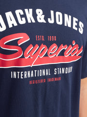 Jack & Jones Logo Tee SS 25