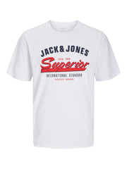 Jack & Jones Logo Tee SS 25