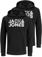 JACK & JONES Male Hoodie 2er-Pack Logo