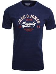 JACK & JONES Herren T-Shirt Logo Tee