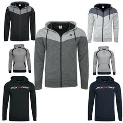 Jack & Jones Herren Sweat Jacke Hoodie Kapuzenpullover Pulli S - XXL
