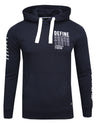 TOM TAILOR Denim Aop Hoodie Sweater Snake Camou