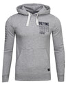 TOM TAILOR Denim Aop Hoodie Sweater Snake Camou