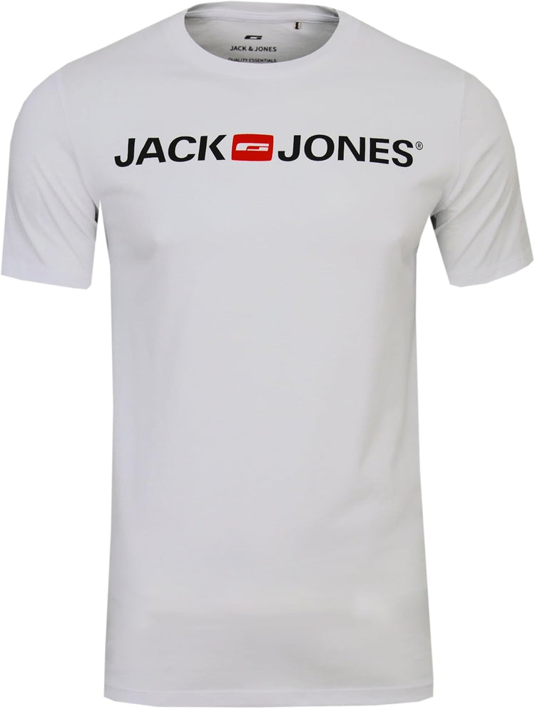 JACK & JONES Herren T-Shirt Logo 5PK