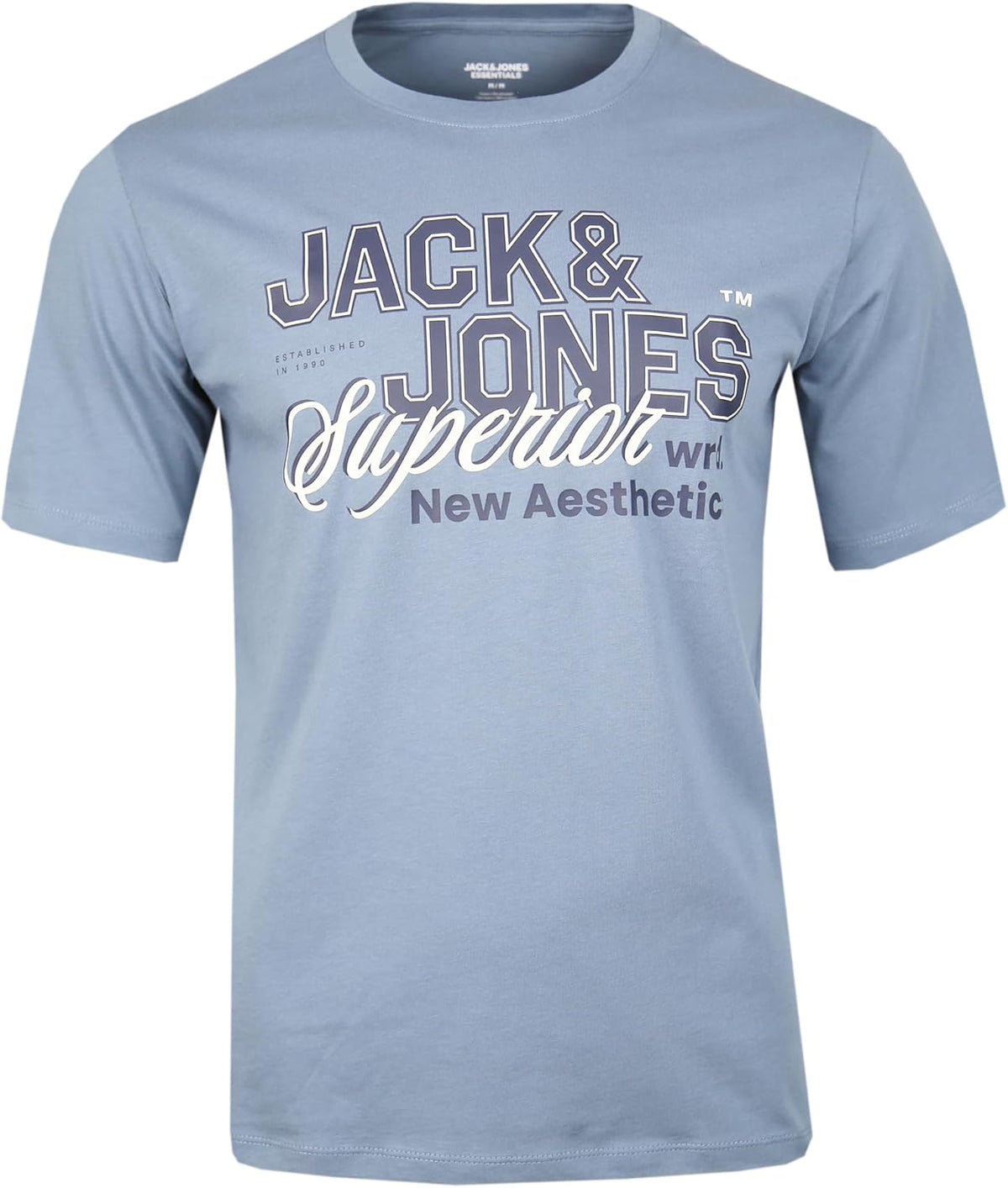 JACK & JONES Herren T-Shirt Logo 5PK