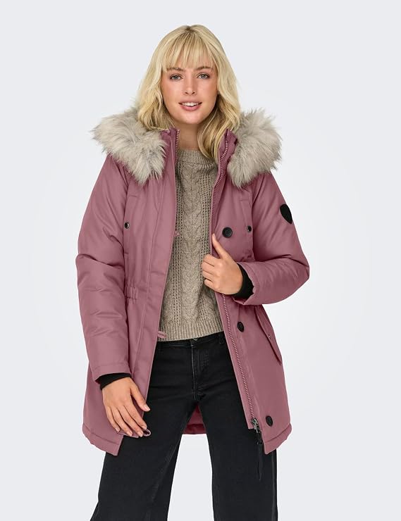 IRIS Damen-Winterparka Rose Brown