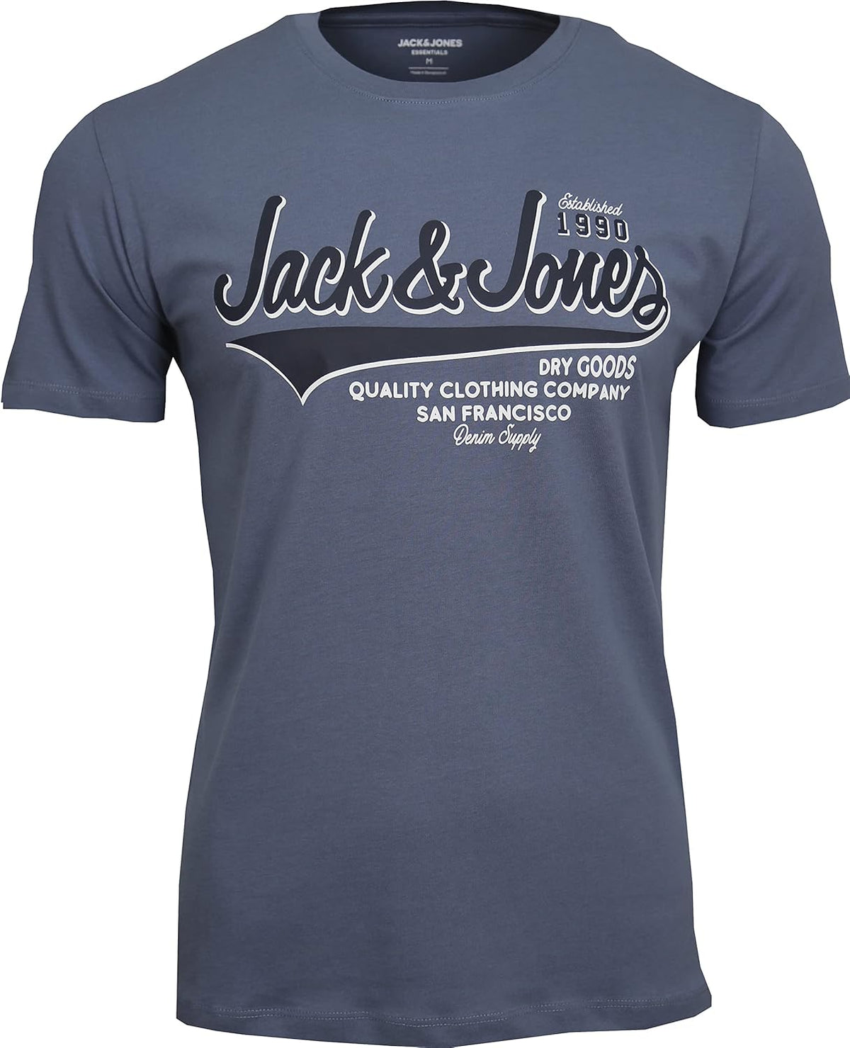JACK & JONES Herren T-Shirt Logo 5PK