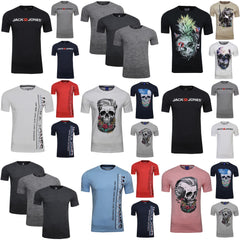 JACK & JONES Herren Trend T-Shirt im Sparset 3er Pack