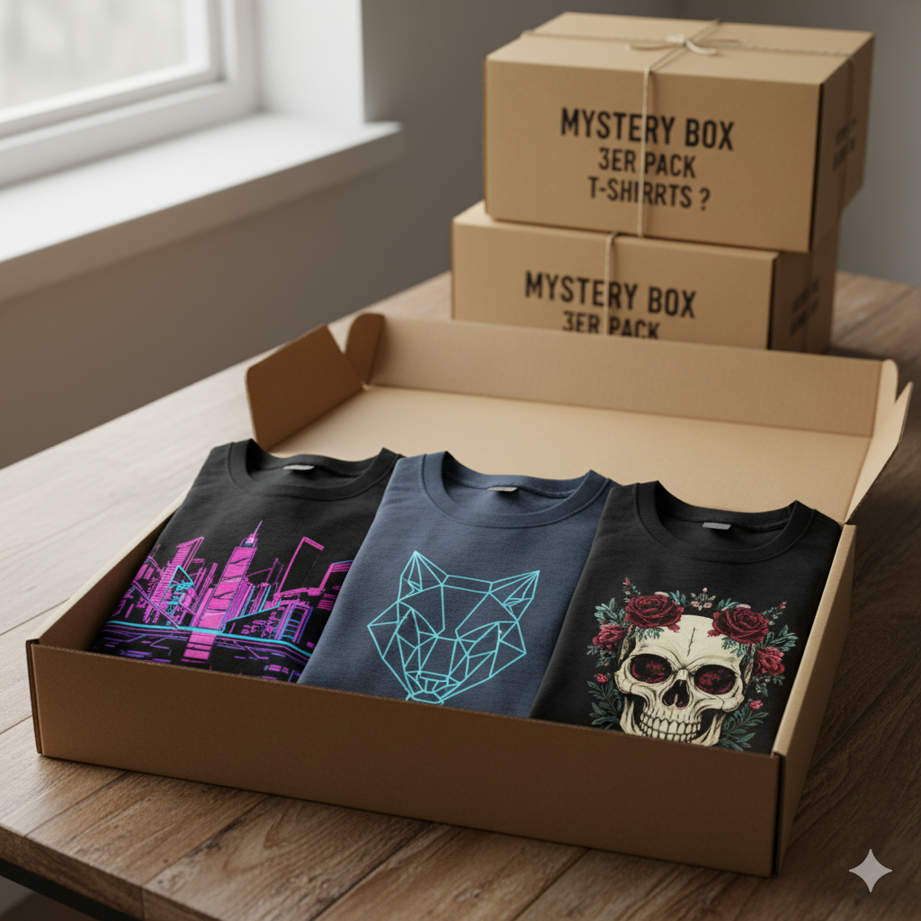 Jack & Jones Mystery Box Dark Edition (3er oder 5er Pack)