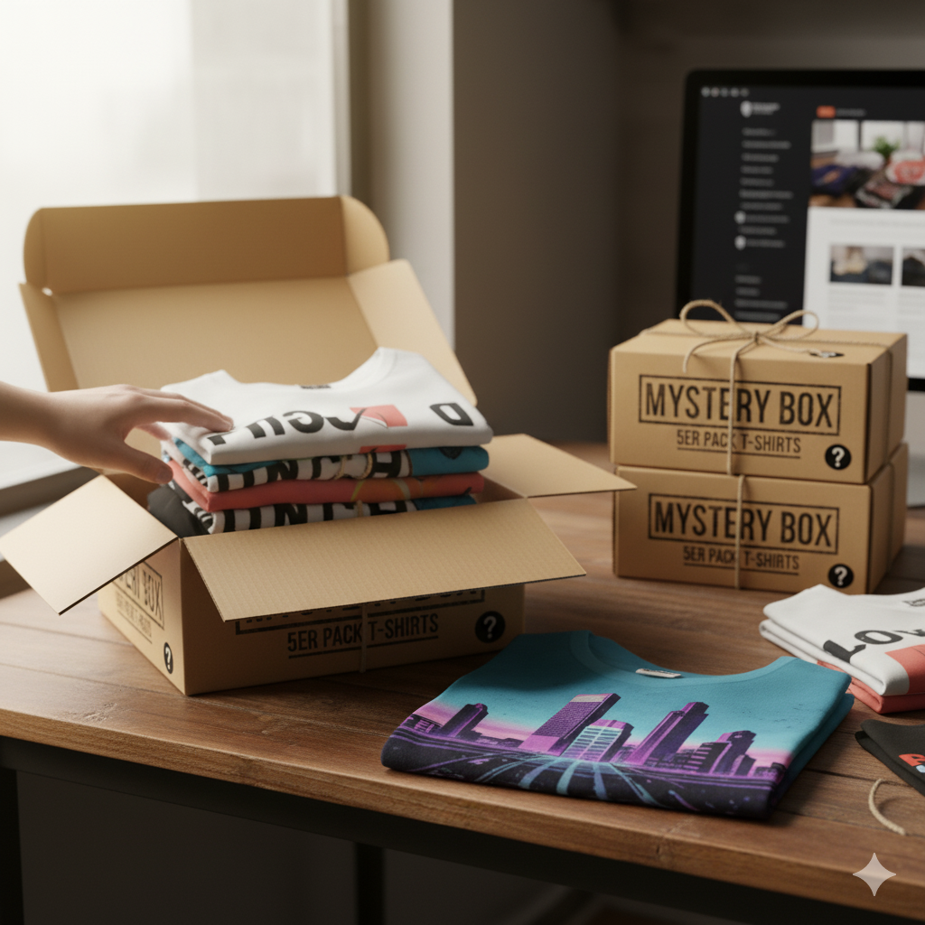 Jack & Jones Mystery Box Dark Edition (3er oder 5er Pack)