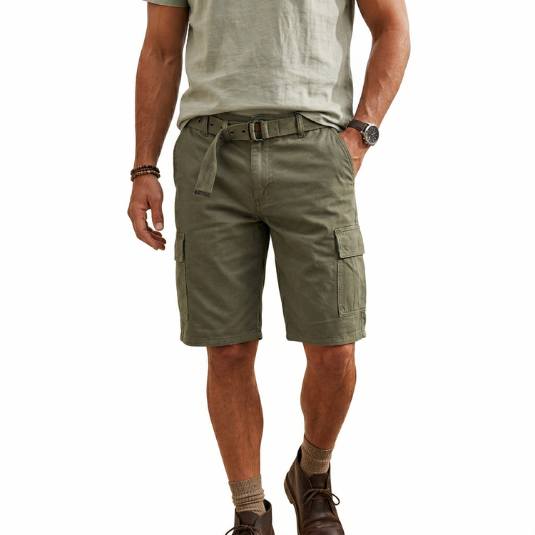 JACK & JONES  Herren Cargoshorts Hudson Freizeithose Shorts Kurze Hose
