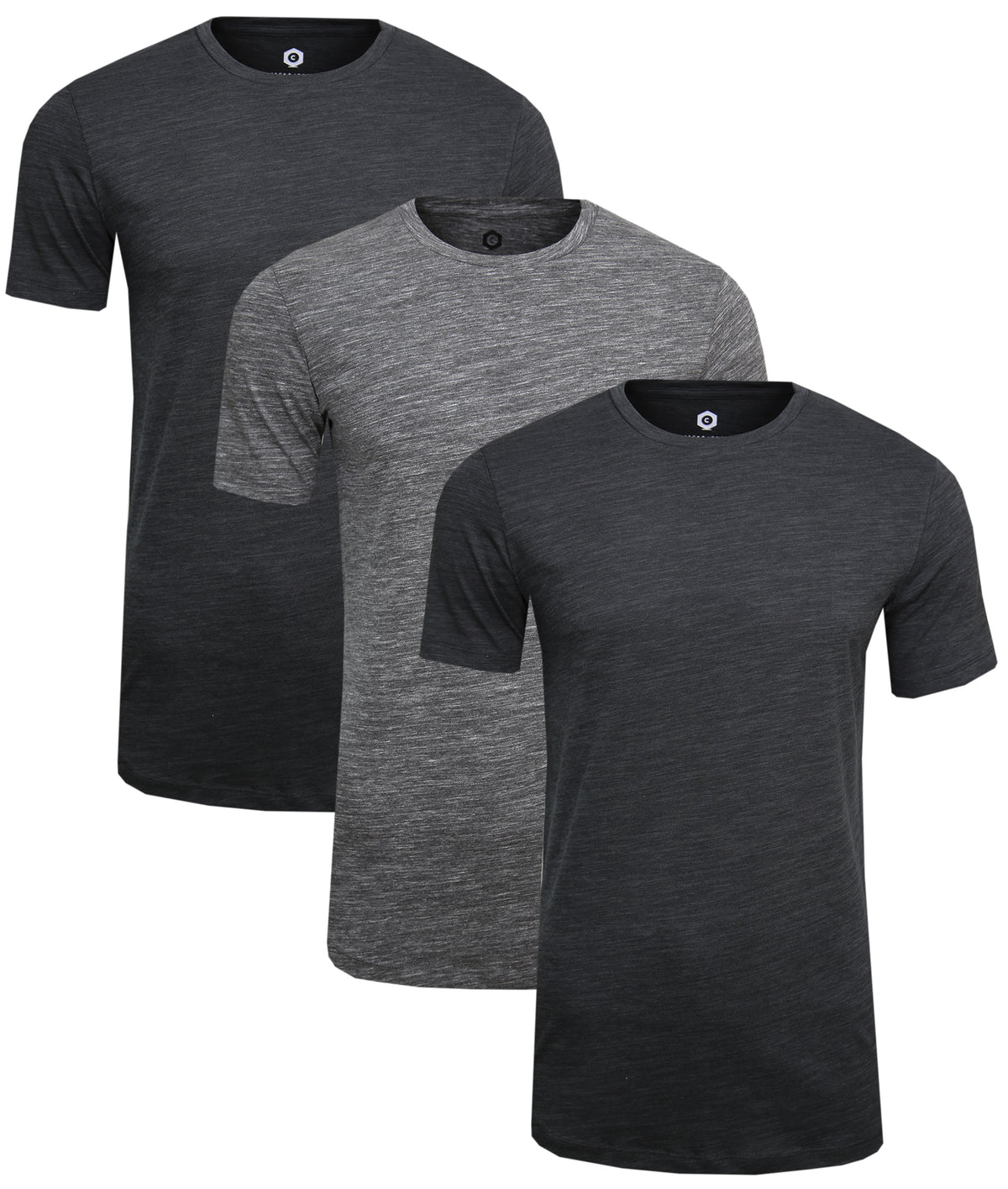 JACK & JONES Herren Trend T-Shirt im Sparset 3er Pack