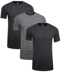 JACK & JONES Herren Trend T-Shirt im Sparset 3er Pack