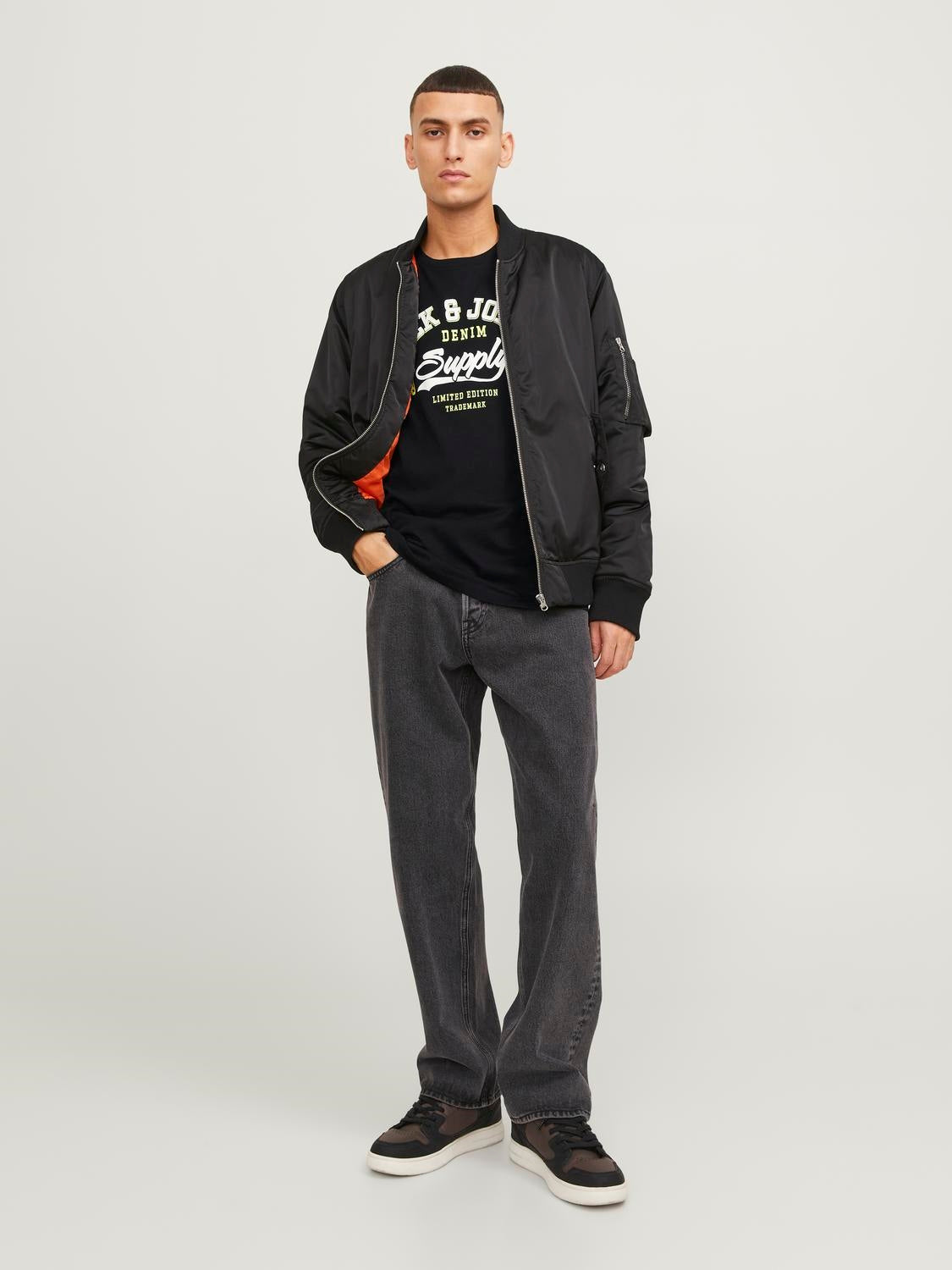 JACK & JONES Herren T-Shirt Logo Tee