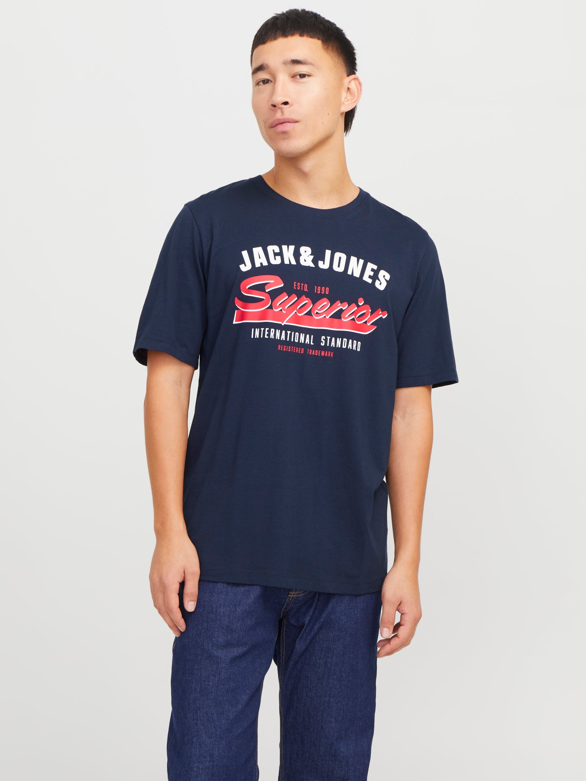 Jack & Jones Logo Tee SS 25