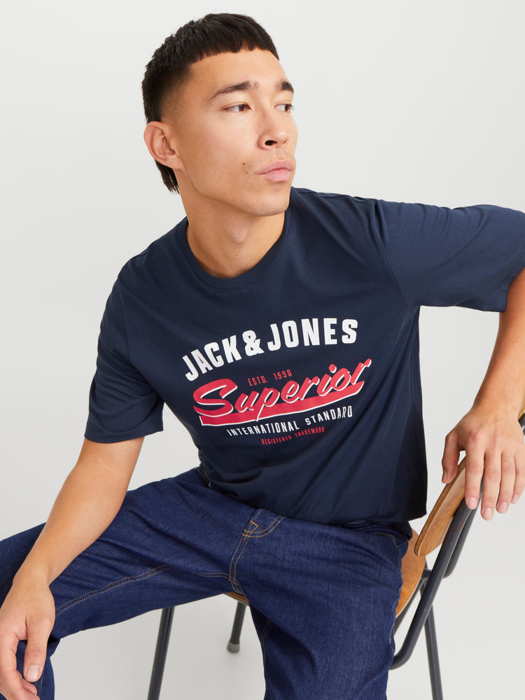 Jack & Jones Logo Tee SS 25