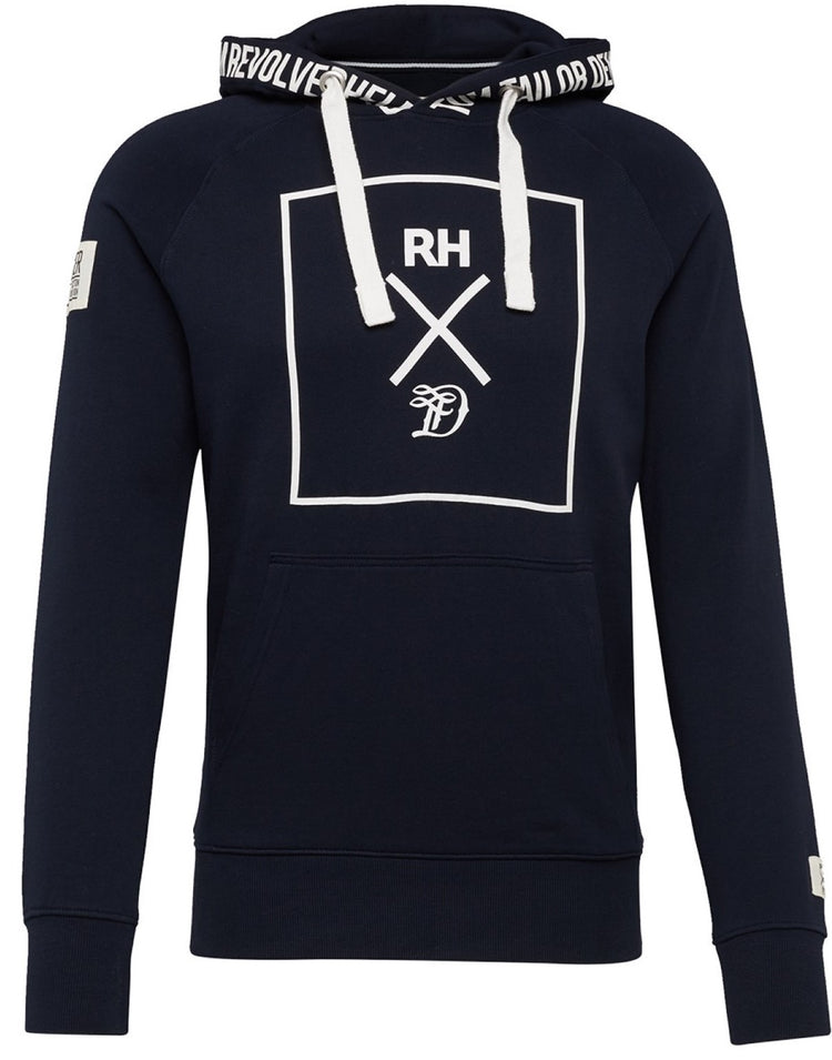 TOM TAILOR Denim Aop Hoodie Sweater Snake Camou