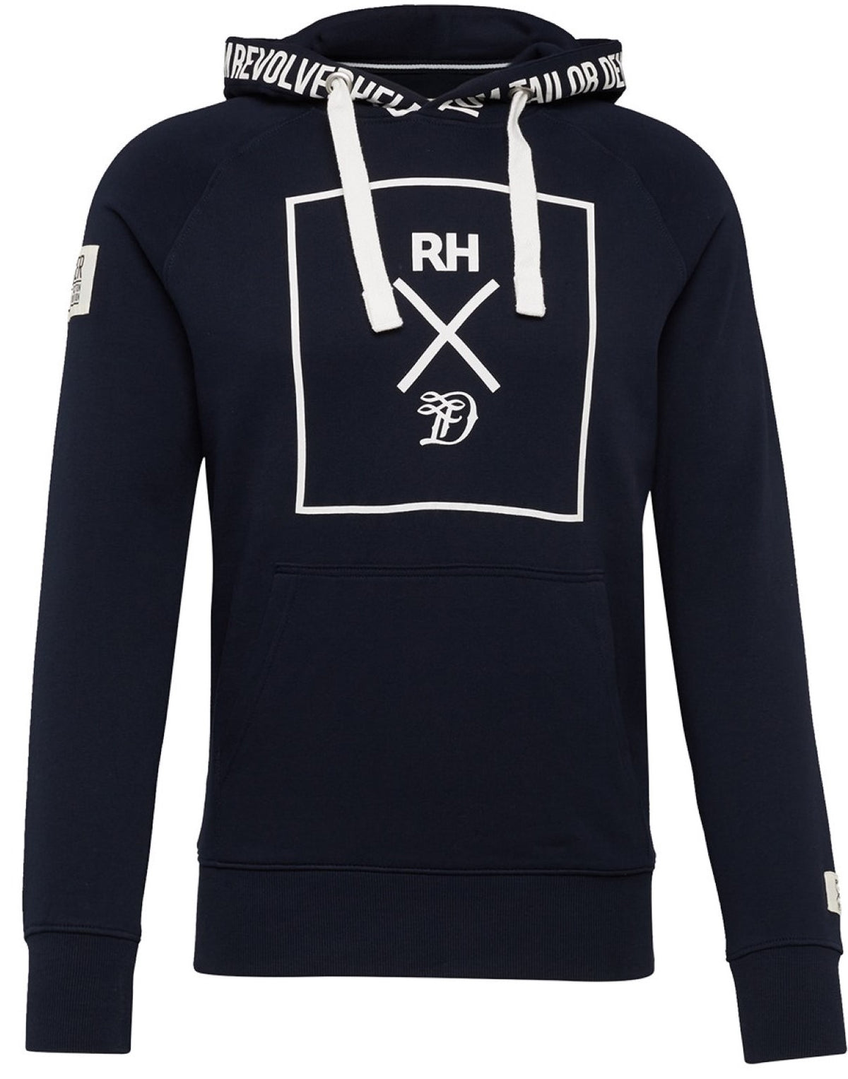 TOM TAILOR Denim Aop Hoodie Sweater Snake Camou