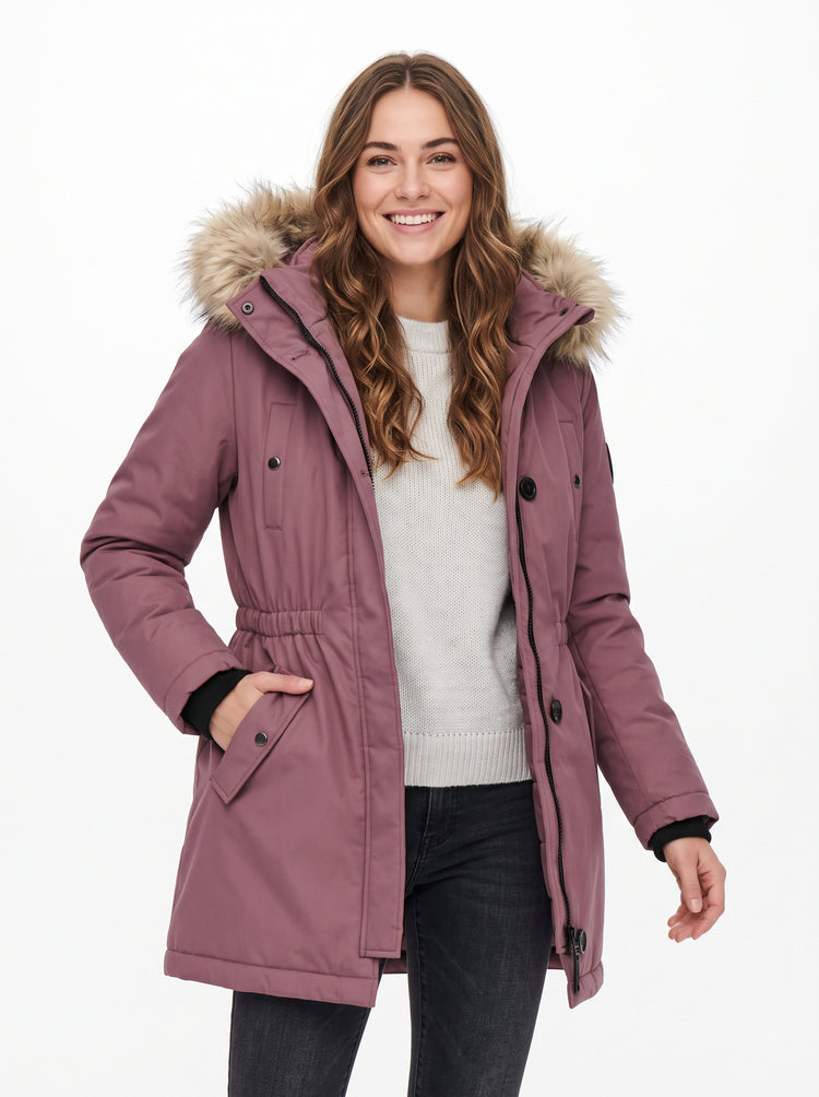 IRIS Damen-Winterparka Rose Brown
