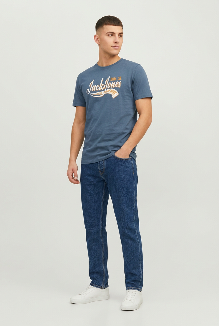 JACK & JONES Herren T-Shirt Logo Tee